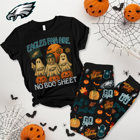 PE Premium NFL Halloween Pajamas Set DDT NTL