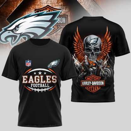 PE Premium NFL Motorcycle 3D Shirt DDT CTND