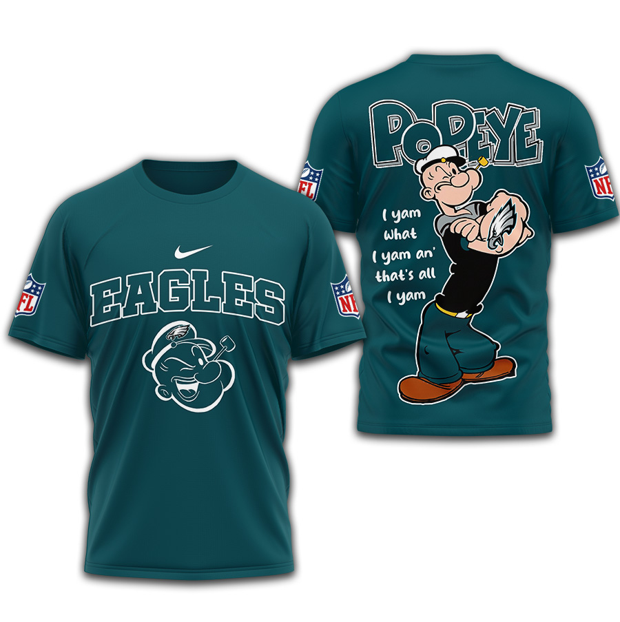 PE Premium NFL I Yam What I Yam Shirt DDT CTND