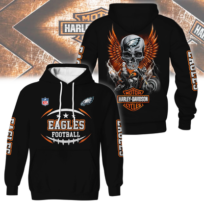 PE Premium NFL Motorcycle 3D Shirt DDT CTND