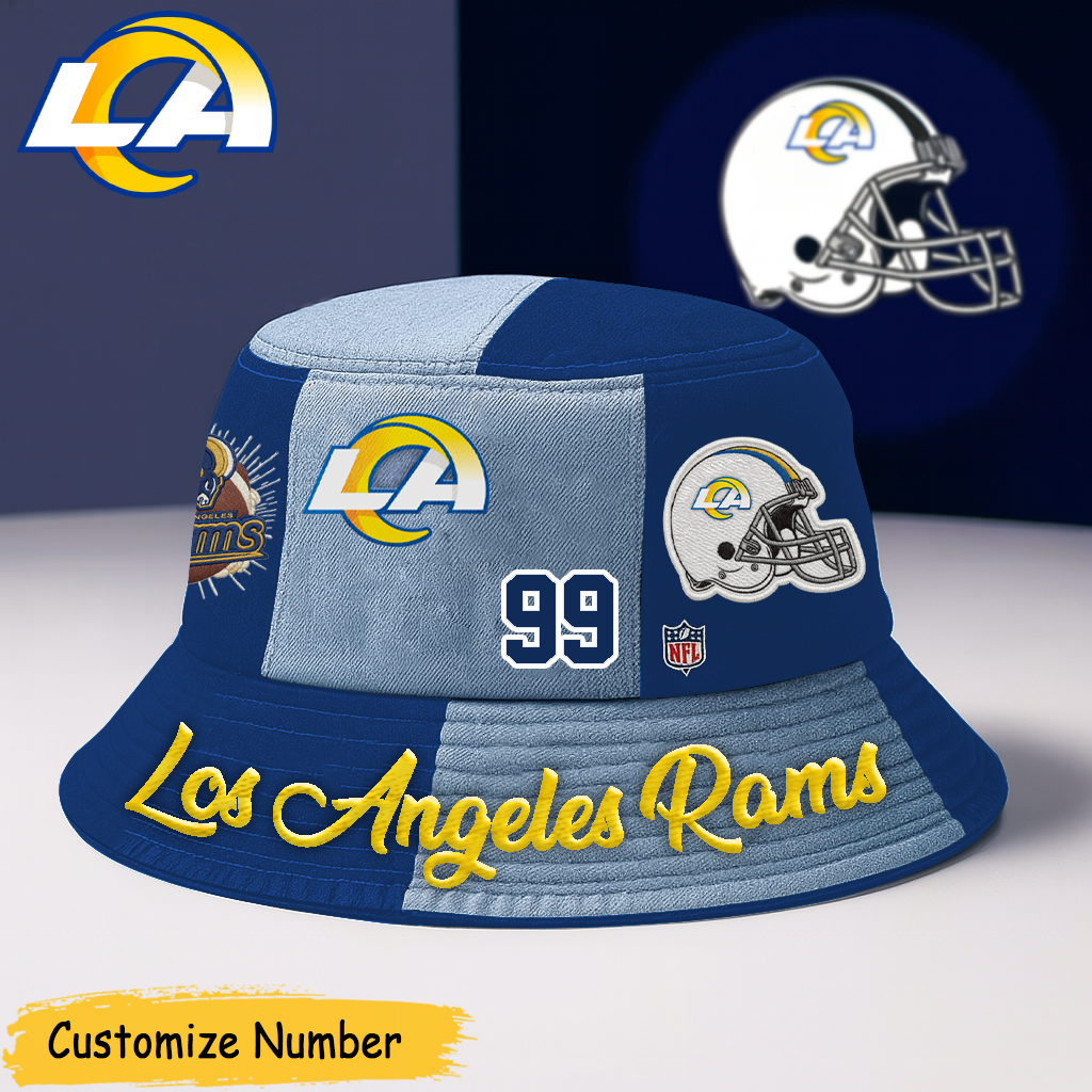 Personalized LAR Premium NFL Bucket Hat DDT CTND