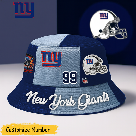 Personalized NYG Premium NFL Bucket Hat DDT CTND