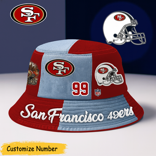 Personalized SF49 Premium NFL Bucket Hat DDT CTND