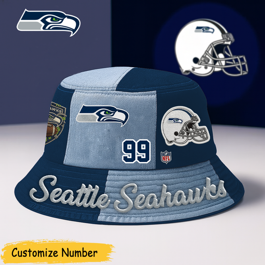 Personalized SS Premium NFL Bucket Hat DDT CTND