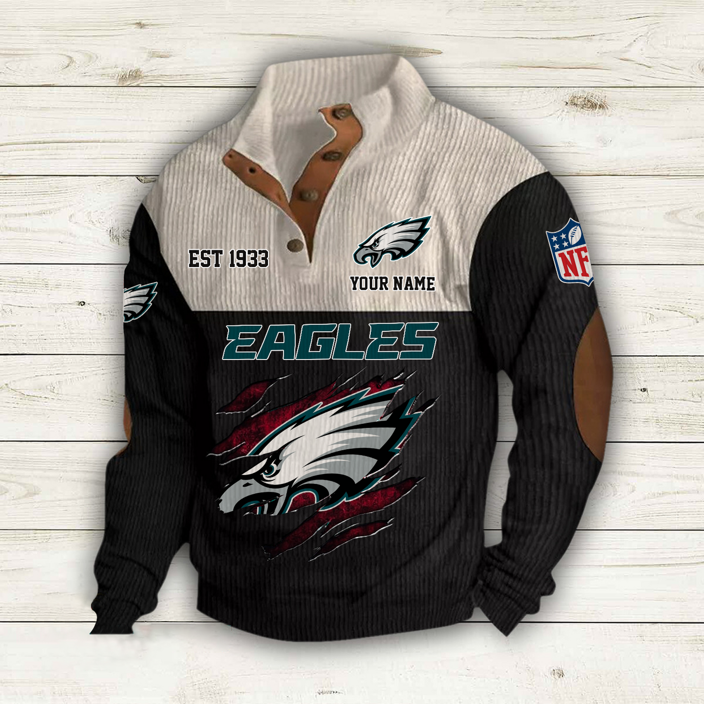 PHI x NFL Custom Name Sport Sweatshirt DatND DVT