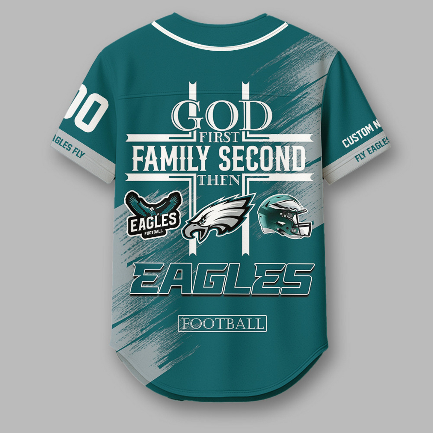 PHI x NFL Premium NFL Baseball Jersey DATND TANTD