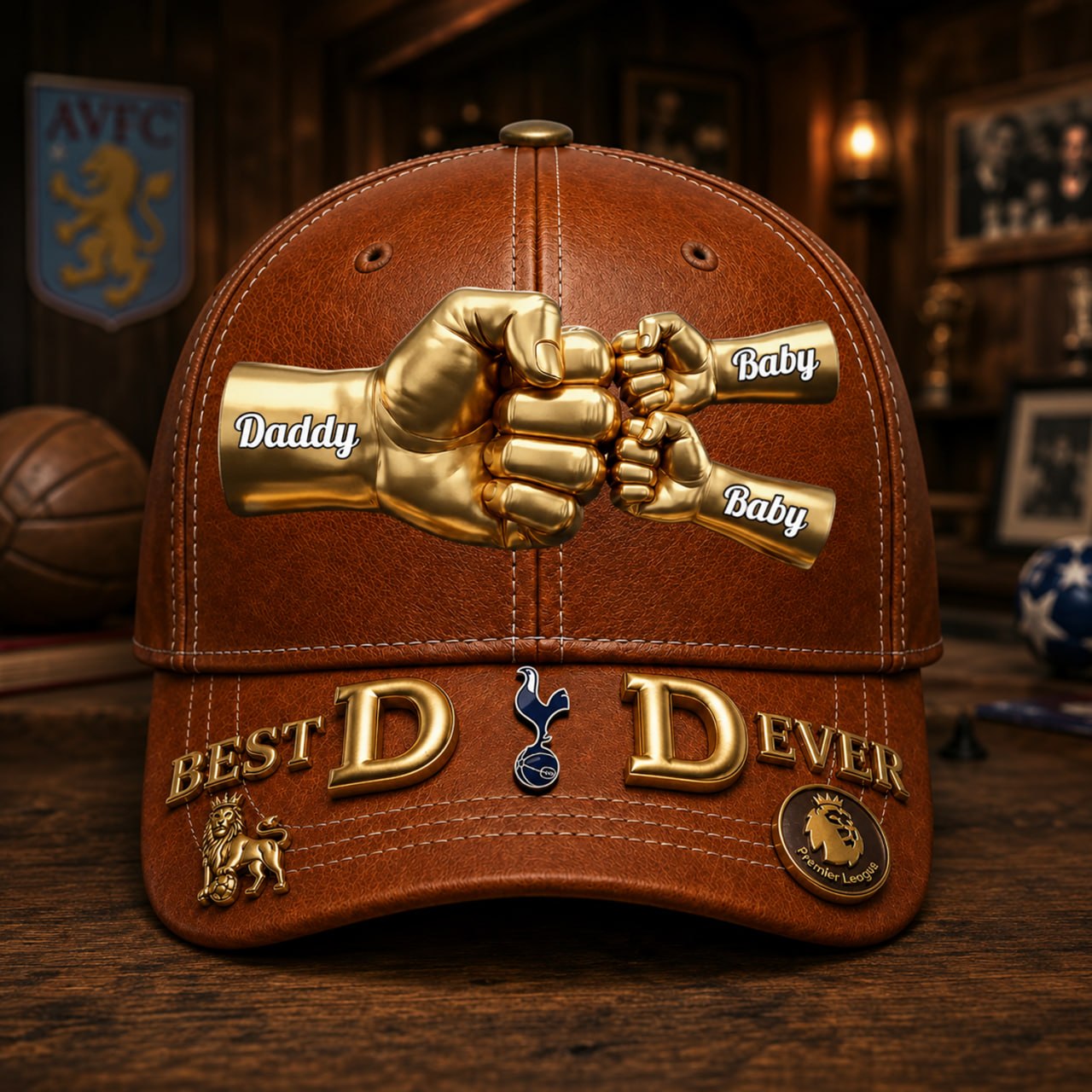 EPL Premium Enthusiastic Dad Classic Cap - Personalized Gifts For Sporty Dads 2905 NAK NHT