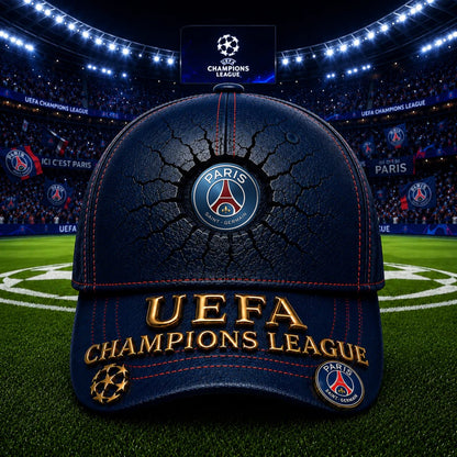 Le chapeau commémorant la victoire du Paris Saint-Germain en championnat 0106 NAK NHT