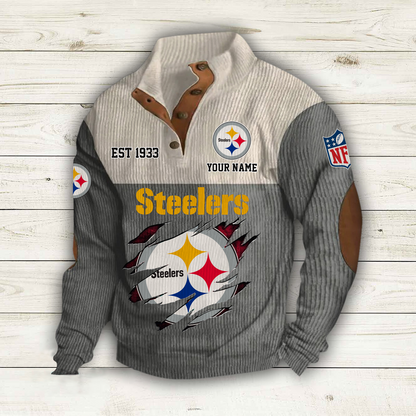 PIT x NFL Custom Name Sport Sweatshirt DatND DVT