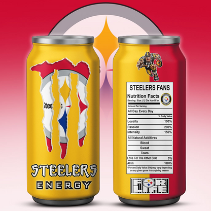 PIT x NFL Monster Energy Tumbler Gift for Fans DATND TANTD