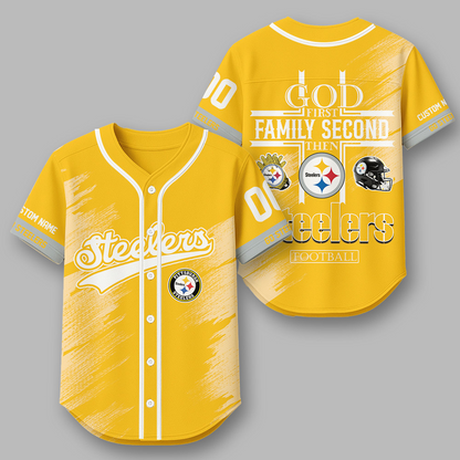 PIT x NFL Premium NFL Baseball Jersey DATND TANTD