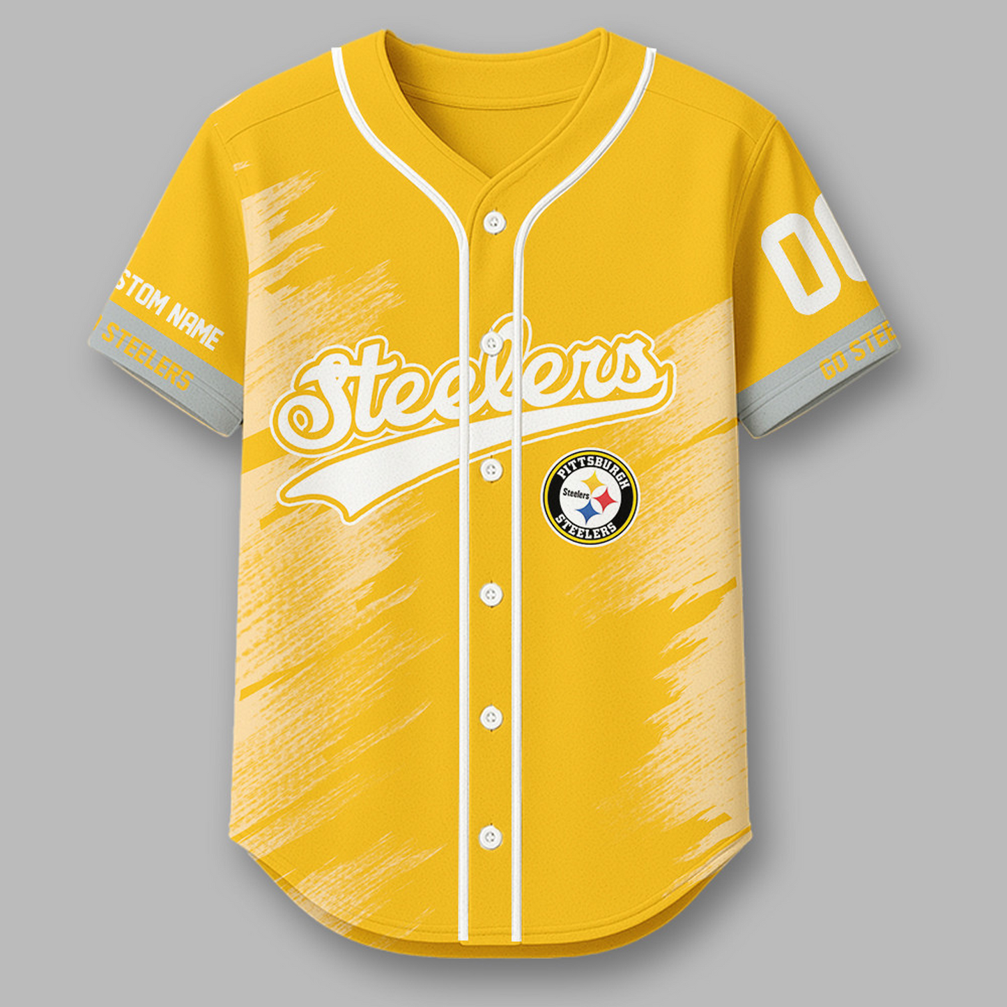 PIT x NFL Premium NFL Baseball Jersey DATND TANTD