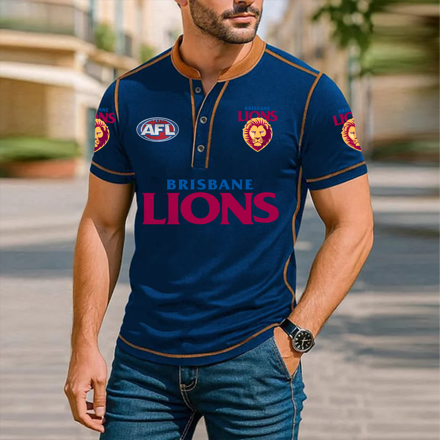 Premium AFL x BRI Polo Tshirt NDT TDT