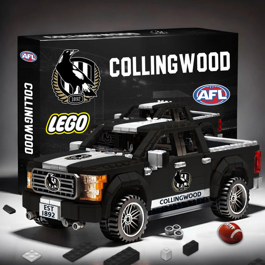 PREMIUM AFL X COL 3D RACING TRUCK BUILDING BLOCK SET TOY NDT NHM