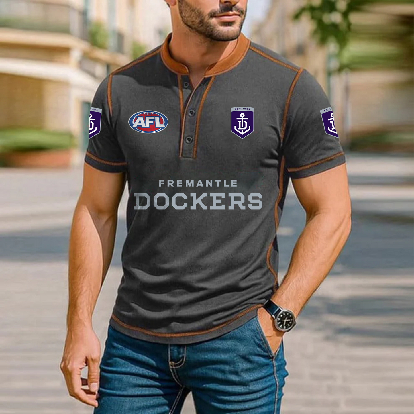Premium AFL x FRE Polo Tshirt NDT TDT