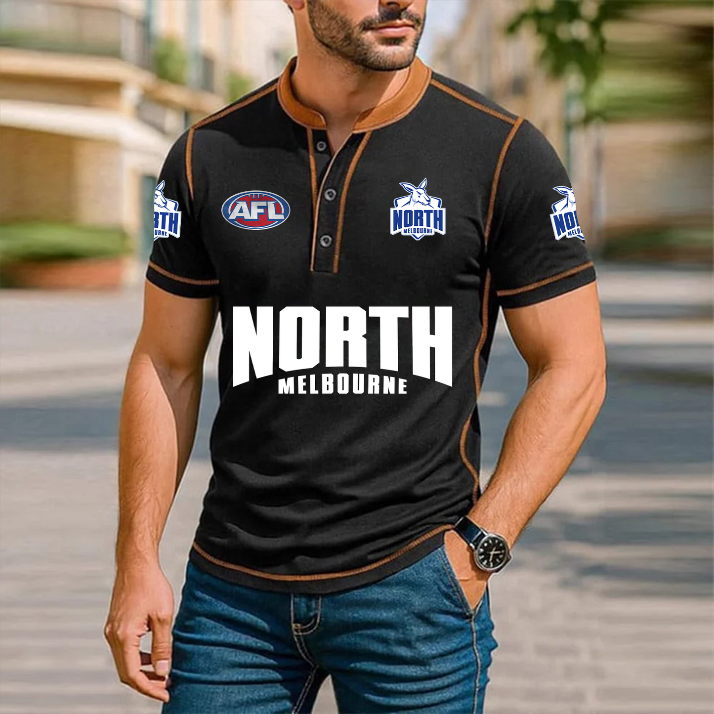 Premium AFL x NM Polo Tshirt NDT TDT
