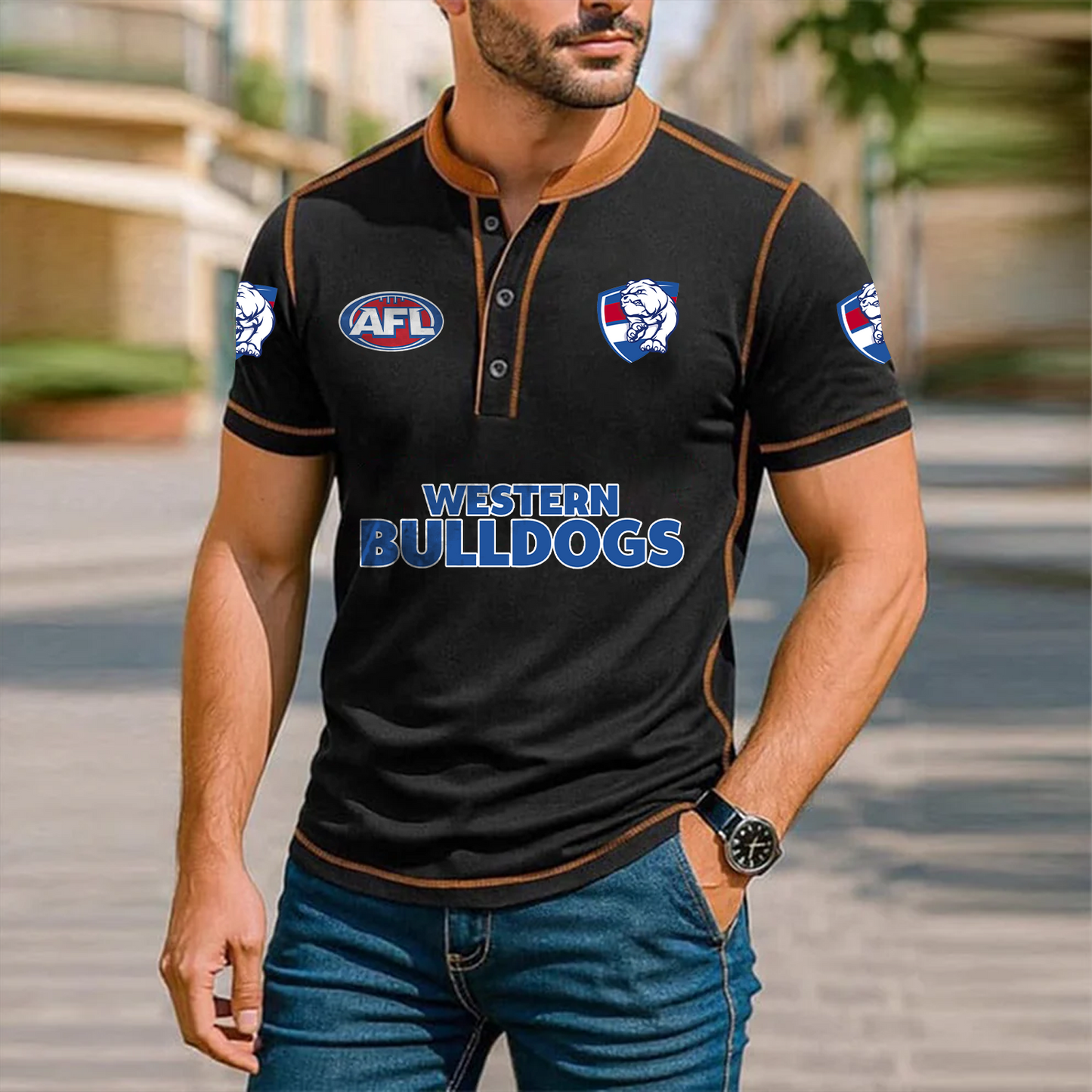 Premium AFL x WB Polo Tshirt NDT TDT