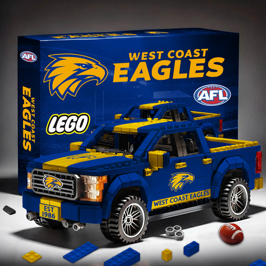 PREMIUM AFL X WCE 3D RACING TRUCK BUILDING BLOCK SET TOY NDT NHM