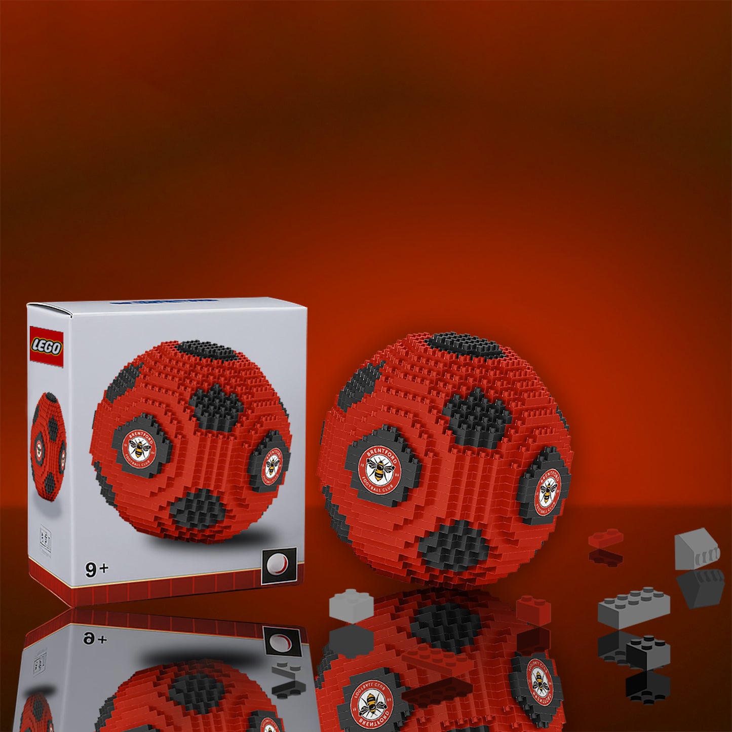 PREMIUM EPL  X BRF 3D FOOTBALL BUILDING BLOCK FOR FAN NDT LVH