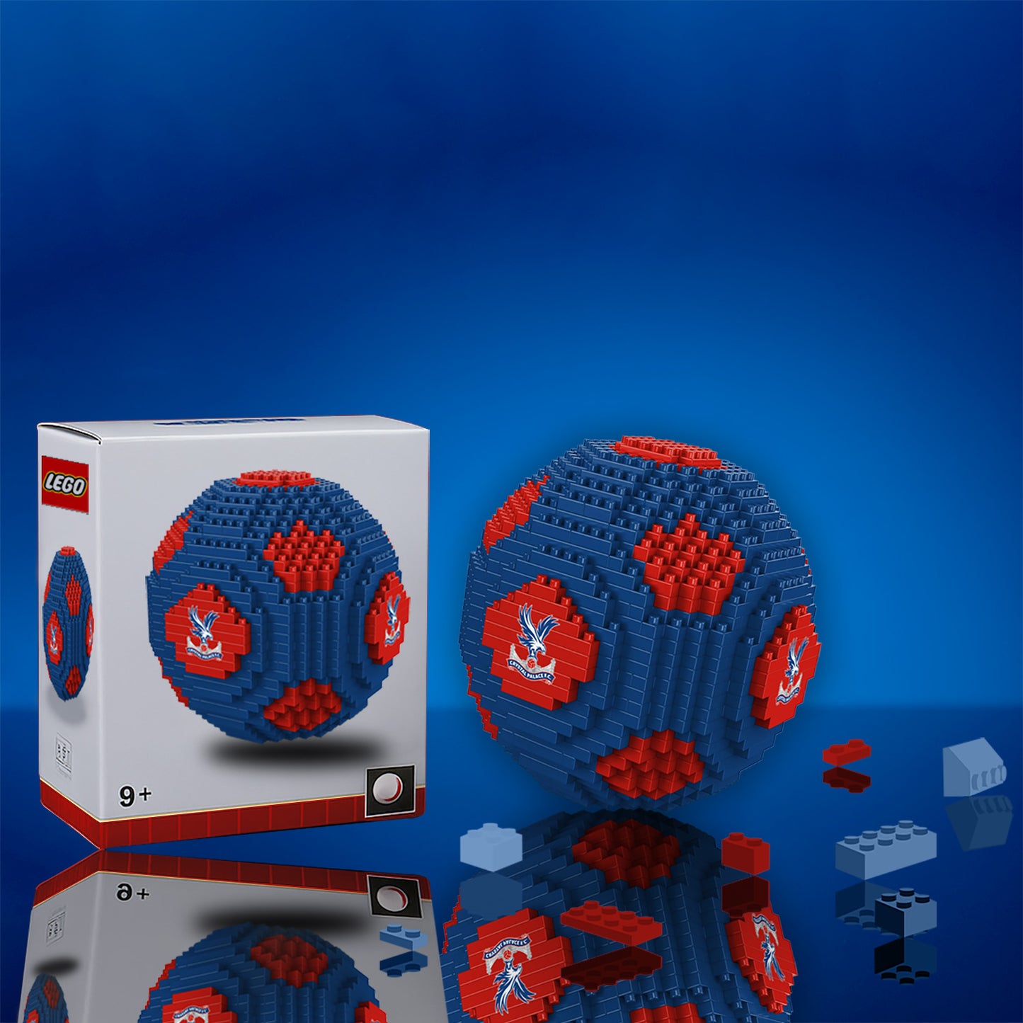 PREMIUM EPL  X CRY 3D FOOTBALL BUILDING BLOCK FOR FAN NDT LVH