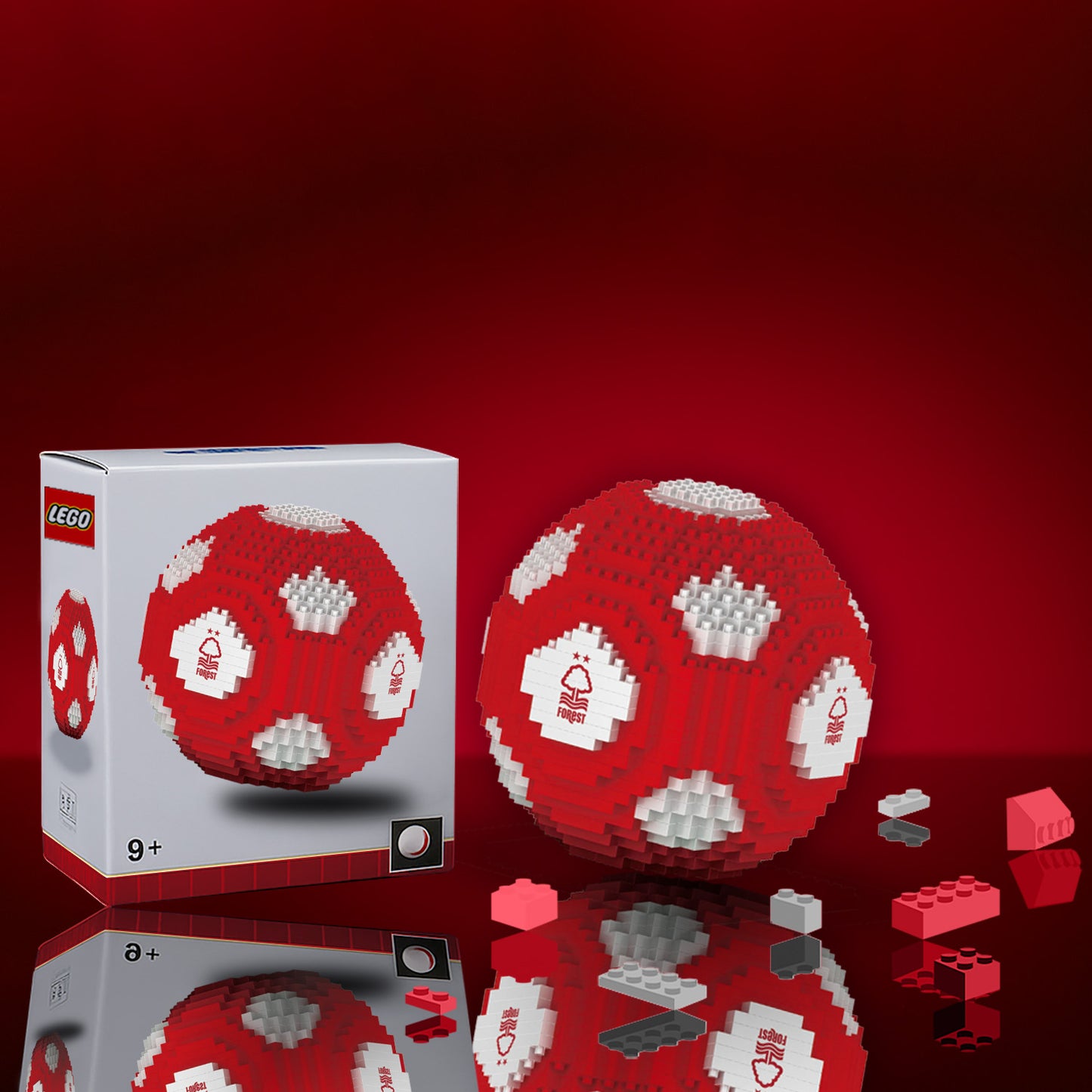PREMIUM EPL  X NF 3D FOOTBALL BUILDING BLOCK FOR FAN NDT LVH