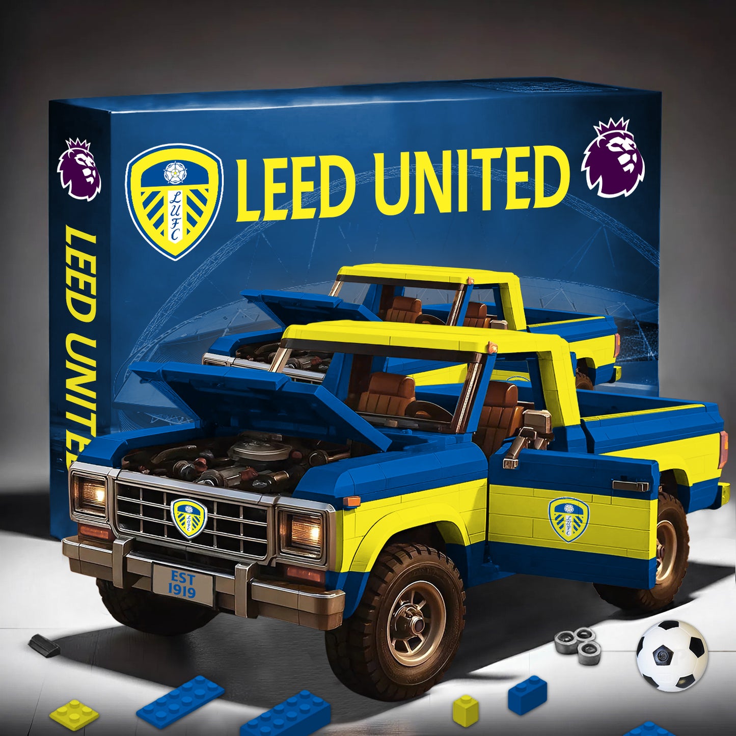 PREMIUM EPL X LEED 3D Building Blocks Truck Ford Car Model Set NDT NHM