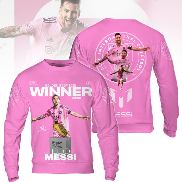 Premium MLS LNM Golden Boot 2025 Winner T-shirt V9 NMD TTV