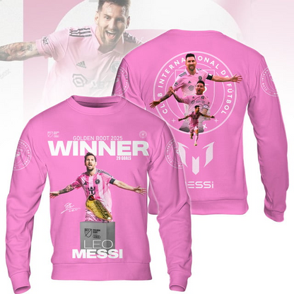 Premium MLS LNM Golden Boot 2025 Winner T-shirt V9 NMD TTV
