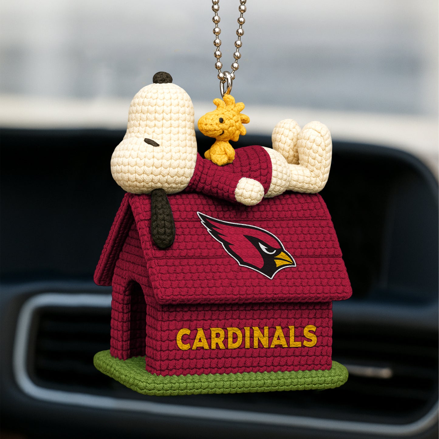 Premium NFL ARI x SNP Knitted Car Ornament V8 NMD NHM