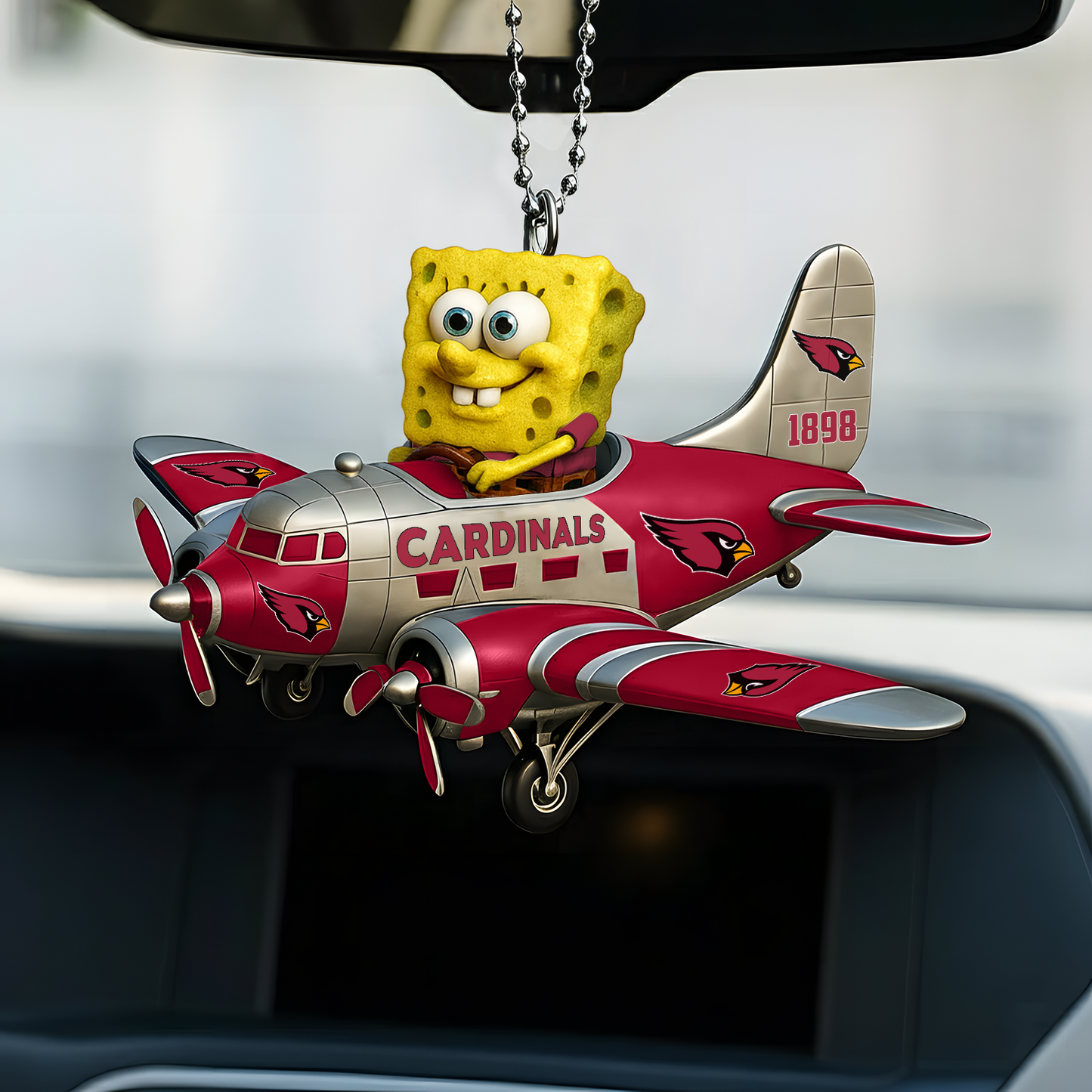 Premium NFL ARI x SPO Car Ornament V1 DATND TANTD