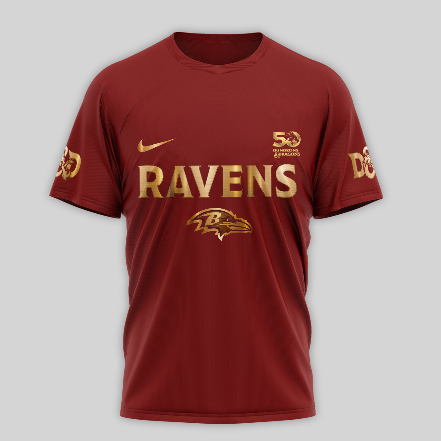 Premium NFL BAL x Dungeons And Dragons 50th Anniversary Shirt V15 NMD TTV