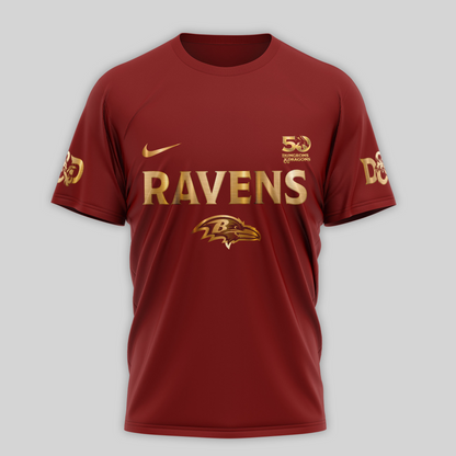 Premium NFL BAL x Dungeons And Dragons 50th Anniversary Shirt V15 NMD TTV