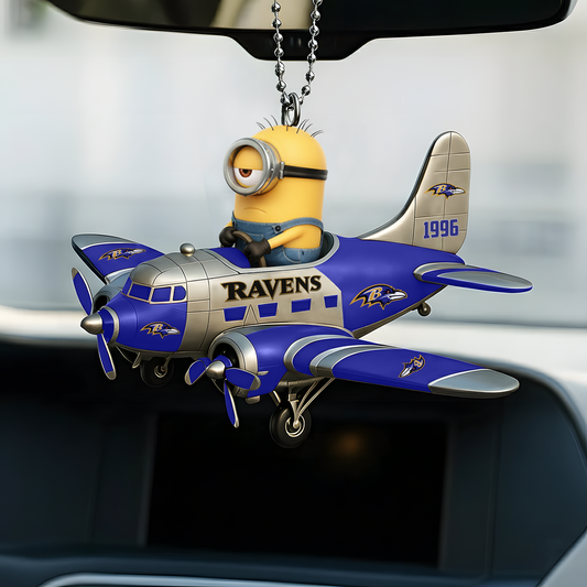Premium NFL BAL x MINI Car Ornament V1 DATND TANTD