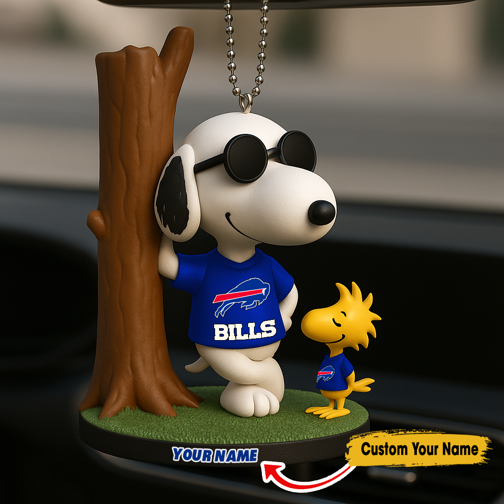 Premium NFL BUF x SNP Car Ornament V5 NMD  TTV