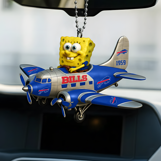 Premium NFL BUF x SPO Car Ornament V1 DATND TANTD