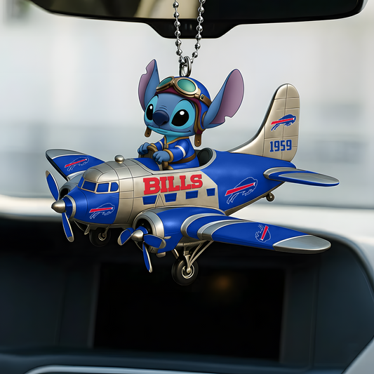 Premium NFL BUF x ST Car Ornament V1 DatND DVT