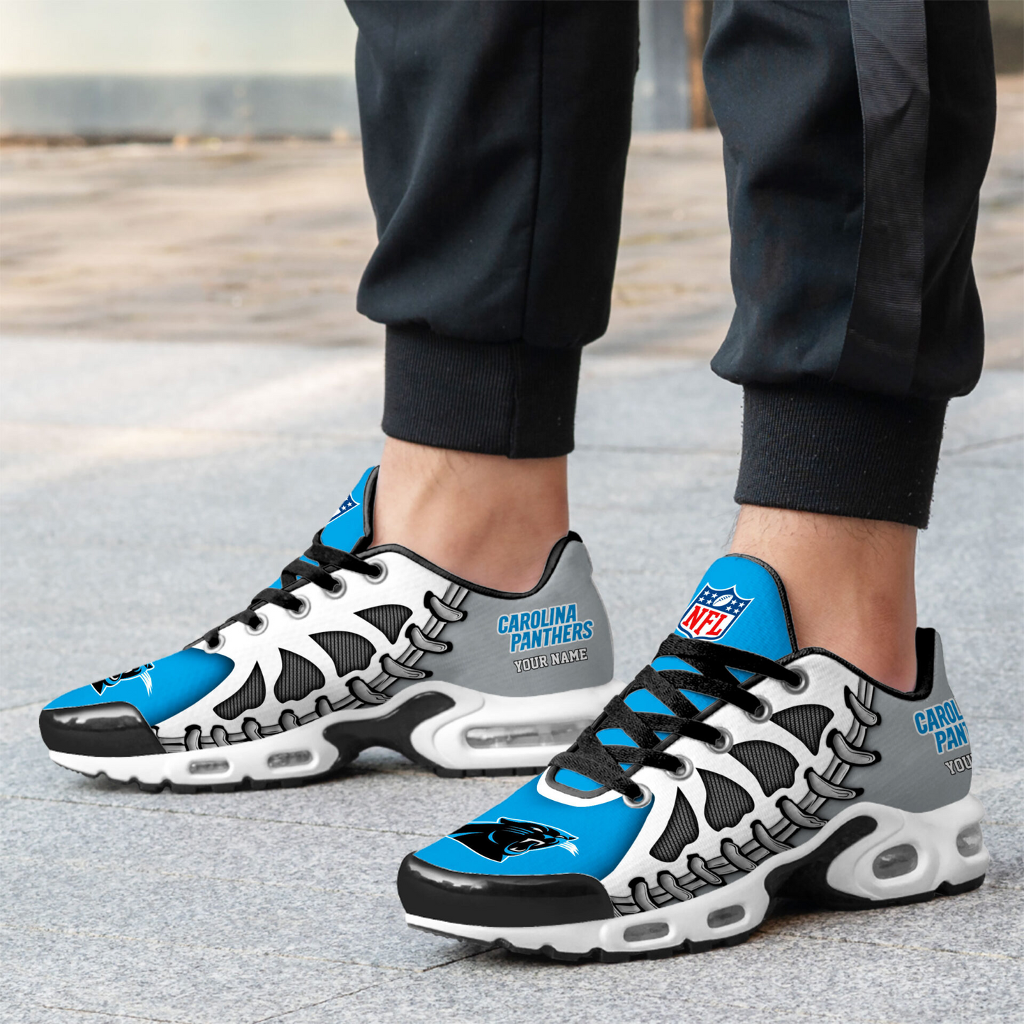 Premium NFL CAR Spine Rush Air Max Sneaker V4 NMD  TTV
