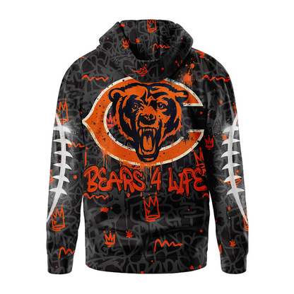 Premium NFL CHI Special Graffiti Hoodie V2 NMD  TTV