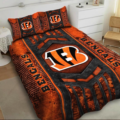 Premium NFL CIN Bedding Set V2 NMD TTV