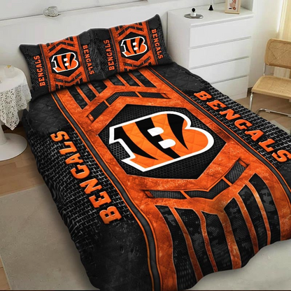 Premium NFL CIN Bedding Set V2 NMD TTV