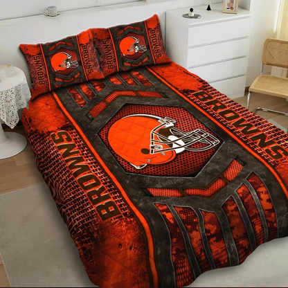 Premium NFL CLE Bedding Set V2 NMD TTV