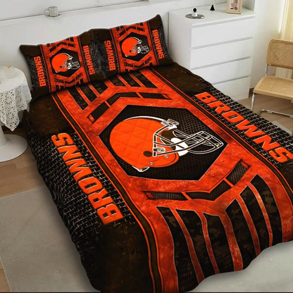 Premium NFL CLE Bedding Set V2 NMD TTV