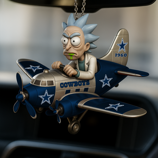Premium NFL DAL x RIC Car Ornament V1 DATND TANTD