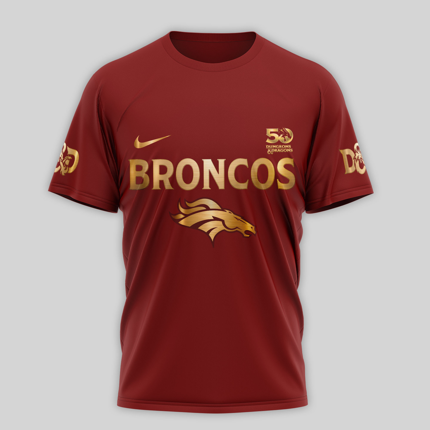 Premium NFL DEN x Dungeons And Dragons 50th Anniversary Shirt V15 NMD TTV