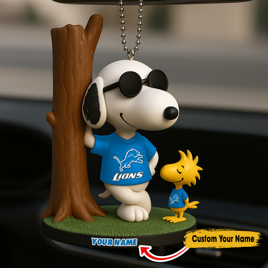 Premium NFL DET x SNP Car Ornament V5 NMD  TTV
