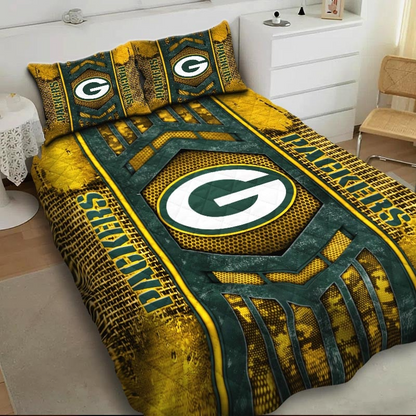 Premium NFL GB Bedding Set V2 NMD TTV