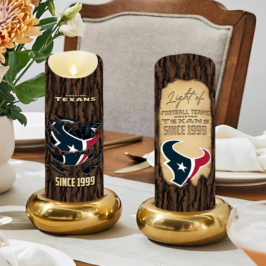 Premium NFL HOU Victory Candle NDT NHM