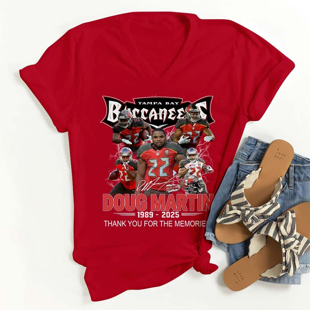 Premium NFL In Memory Of Doug Martin T-Shirt  V2 NMD TTV
