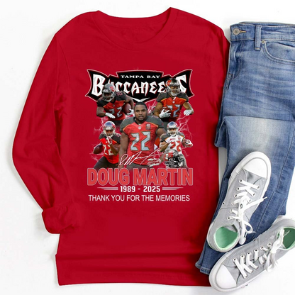 Premium NFL In Memory Of Doug Martin T-Shirt  V2 NMD TTV