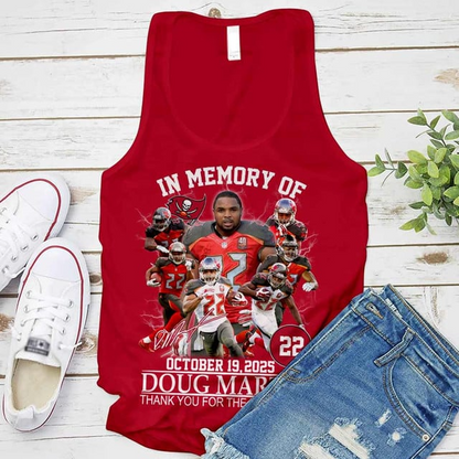 Premium NFL In Memory Of Doug Martin T-Shirt  V4 NMD TTV